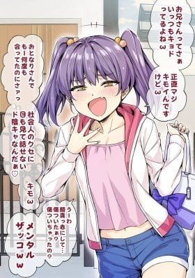 Kinjo no Mesugaki-chan ni Aoraremakutta Kekka (Colored)