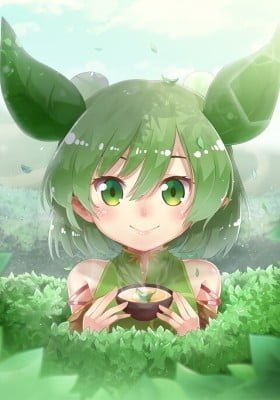 Tea Leaf Girl (Colored)