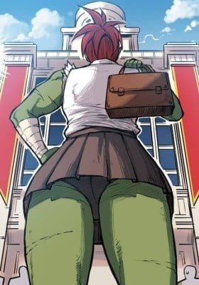 Orc Girl Goes To High School