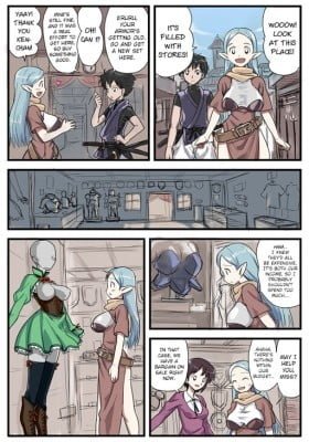 I Want to Go on an Adventure with Booby Elf-san (Colored)