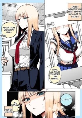 Kinmuchuu ni Senpai Rashiki Hito no Shashin ga Takusan Okuraretekurun desu ga... (Fan Colored) (Colored)