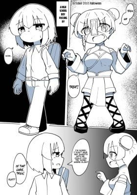 Transsexual Halloween "Jiangshi"