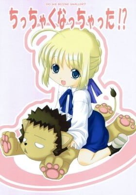 Fate/stay night - Did she become smaller!?
