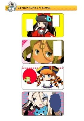 Eiyuu*Senki 4Koma Manga (Colored)