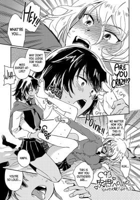 Girls und Panzer - Andou x Oshida Foot Licking Manga