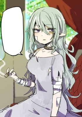 I Bought A Rude Elf Slave At The Market (Colored)