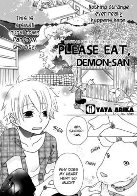 Please Eat, Demon-san