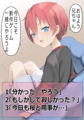 A Little Brother Who Becomes a Femboy Based on Your Choices (Colored)