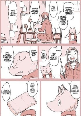 Little Fox and Artist