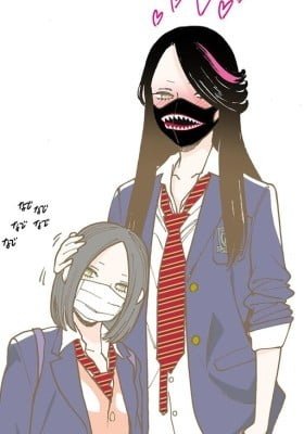 Height Gap Couple (Colored)