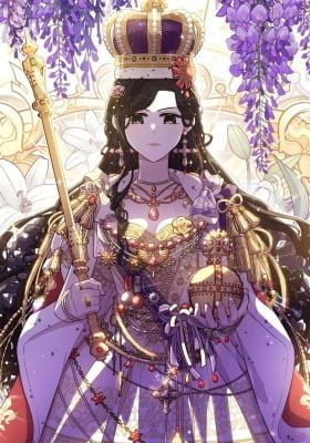 A Royal Princess with Black Hair