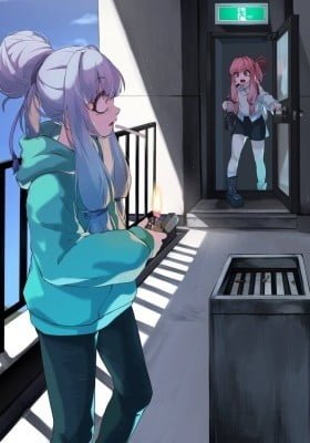 Aoi Tries to Quit Smoking (Colored)