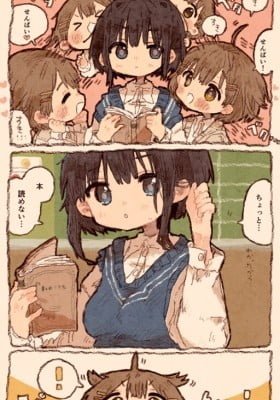 Nekoppoi Senpai to Inuppoi Kouhai no Yuri Manga