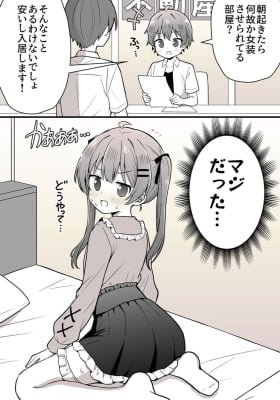 Asa Okitara Nazeka Josou Saserareteru to Iu Kaiki Genshou ga Okoru Heya